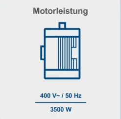 Meterholzspalter stehend, Compact 8t Spaltkraft, 400V, 3500W