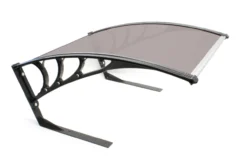 Mähroboter-Garage aus Polycarbonat, ca. 103 x 77 x 45,5 cm - Anthrazit