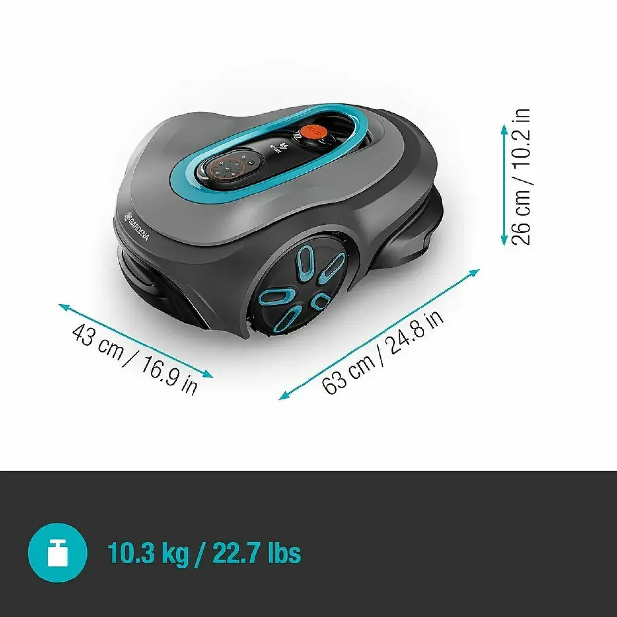 Mähroboter smart SILENO max 1.500 m²