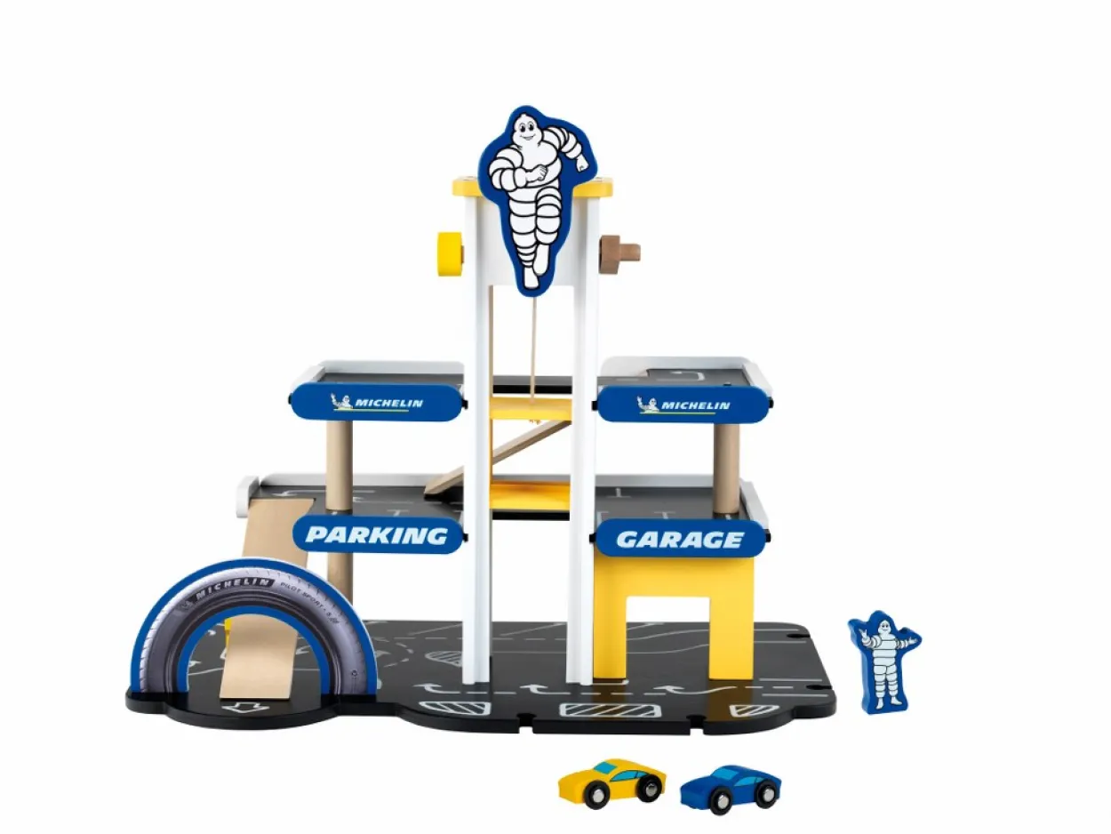 Michelin Parkhaus mit 3 Ebenen, Holz