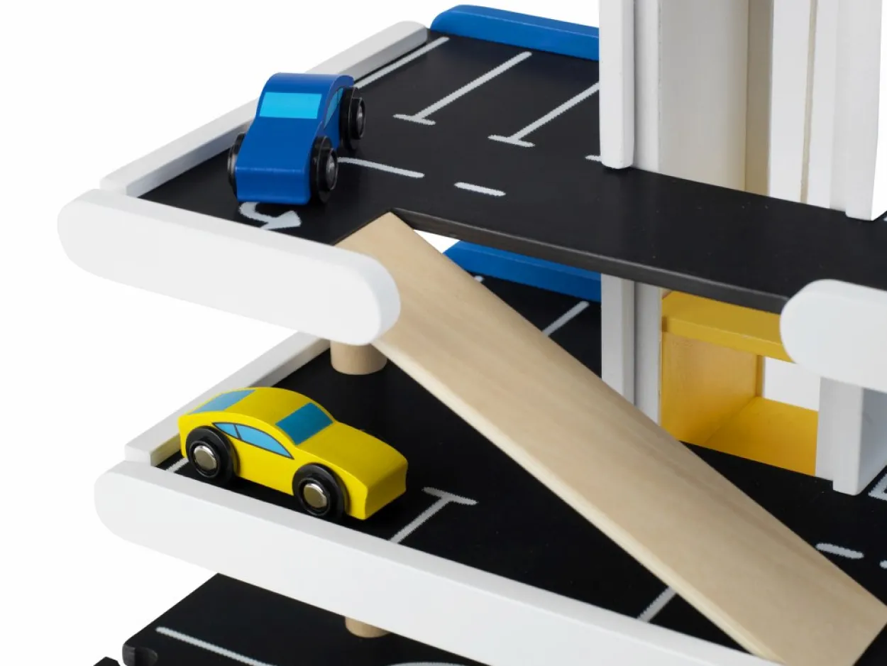 Michelin Parkhaus mit 3 Ebenen, Holz