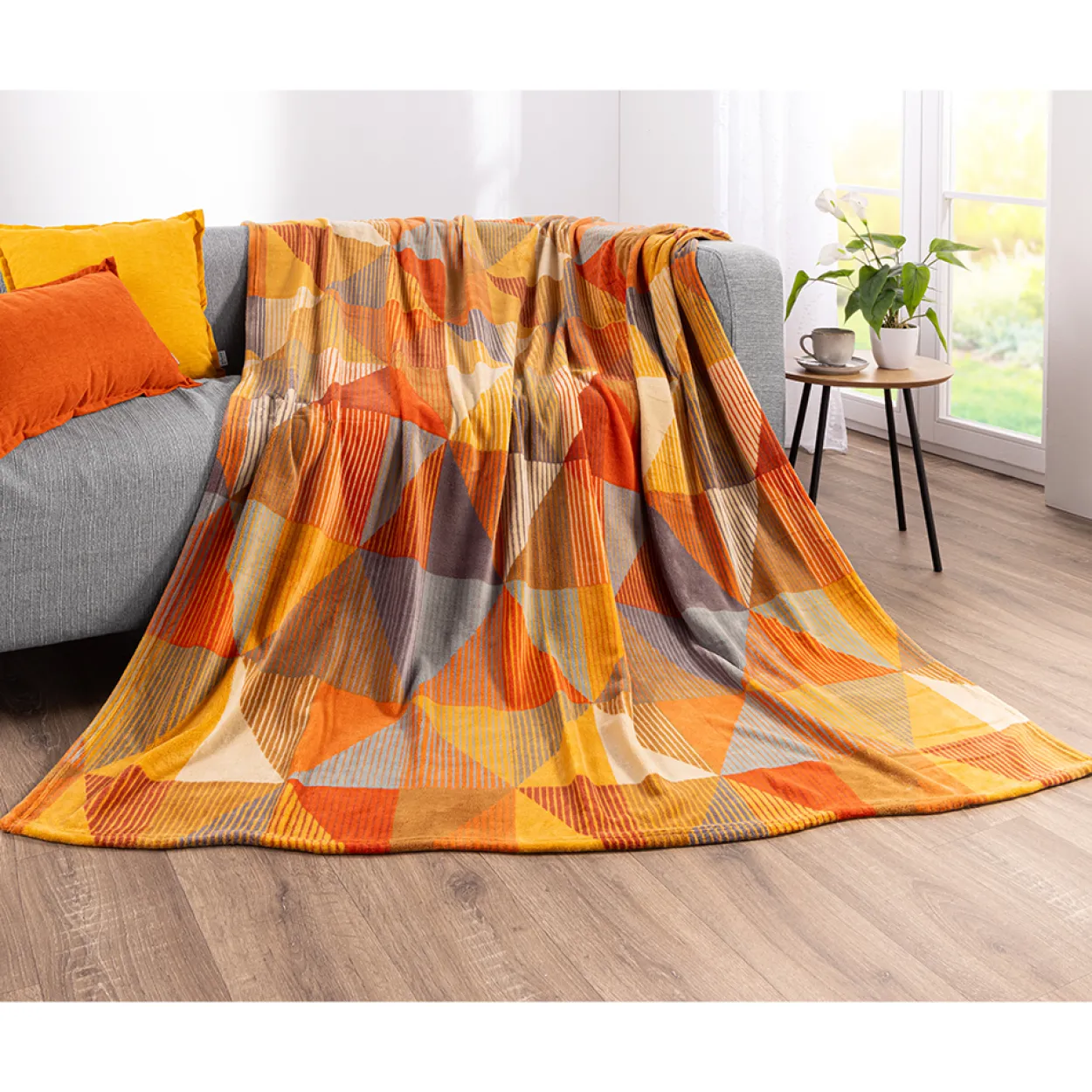 Mikrofaser- Flauschdecke ca. 150 x 200 cm