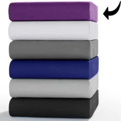 Mikrofaser-Interlock Flanell-Spannbetttuch