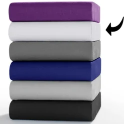 Mikrofaser-Interlock Flanell-Spannbetttuch