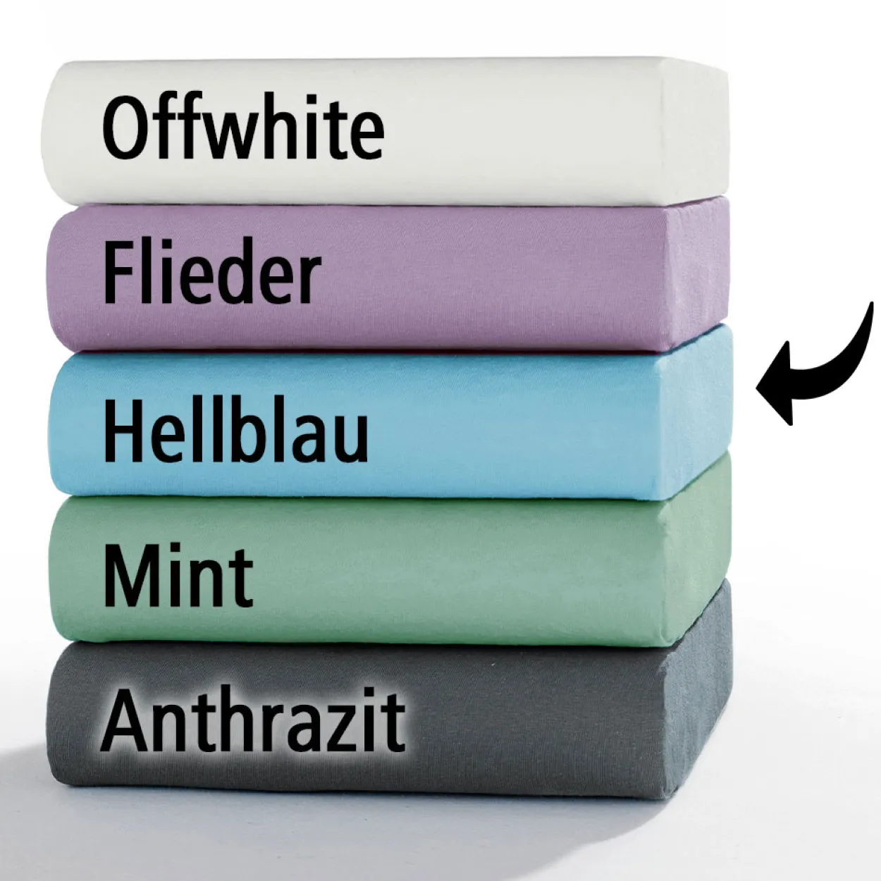 Mikrofaser-Interlock-Spannbetttuch - ca. 90 - 100 x 200 cm
