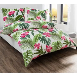 Mikrofaser-Seersucker-Bettwäsche, ca. 155 x 220 cm oder ca. 200 x 200 cm