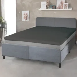 Mikro-Interlock Jersey-Topper-Spannbetttuch - ca. 180 - 200 x 200 cm