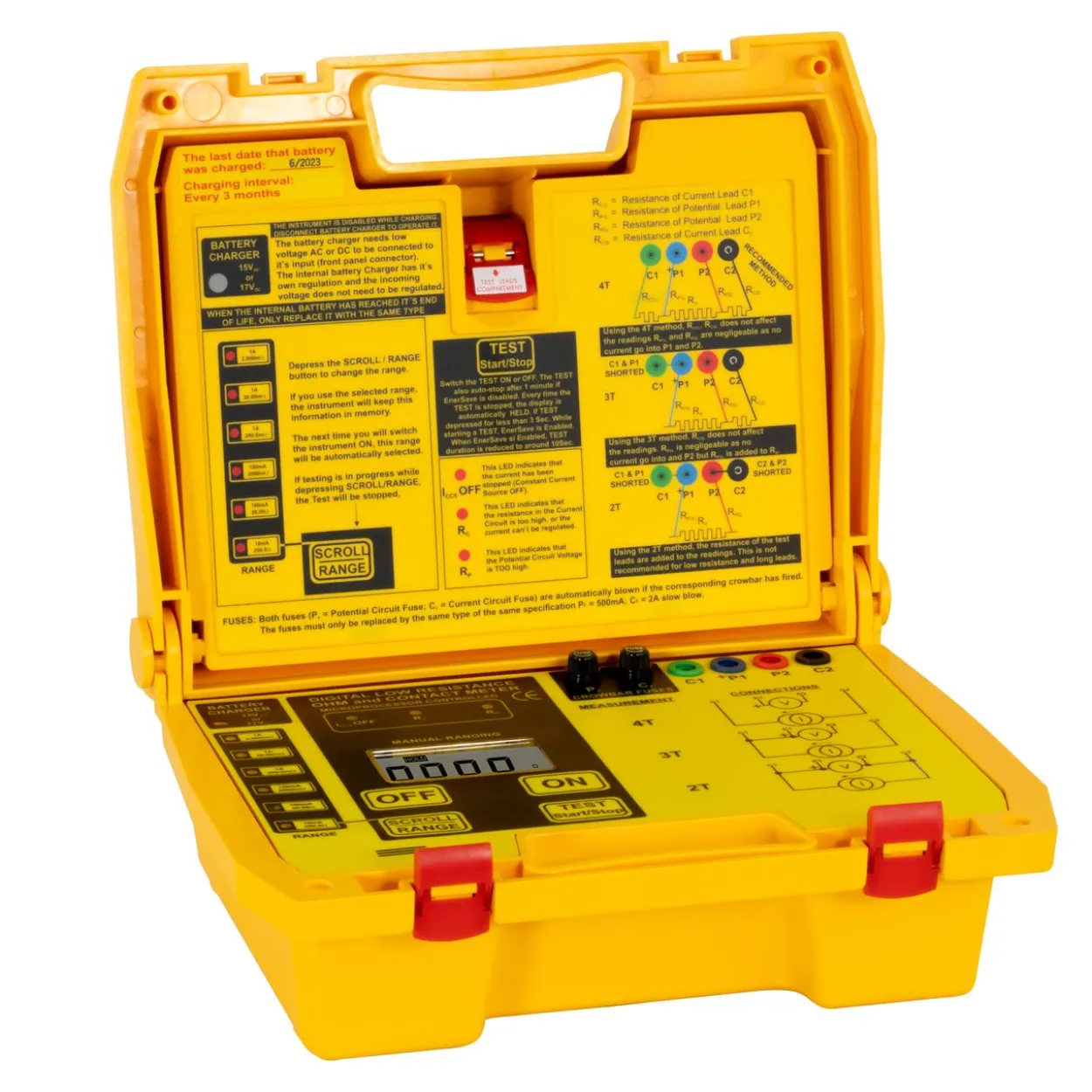 Mikroohmmeter PCE-MO 3001