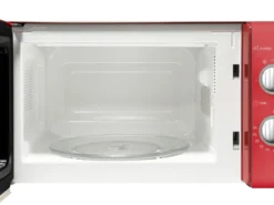 Mikrowelle, 700 W, 20 L, Rot