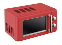Mikrowelle, 700 W, 20 L, Rot