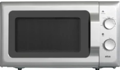 Mikrowelle 700 W, 17 L, silber
