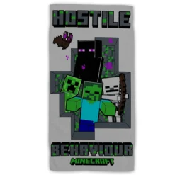 Minecraft Baumwolle Strandtuch 70x140 cm mit Premium Druck