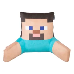 MINECRAFT - dekorative, kuschelweiche Dekokissen, Lesekissen, Zierkissen STEVE