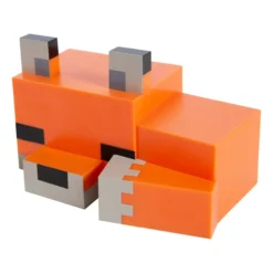 Minecraft - LED Fuchs, schlafendes Fuchsbaby, Lampe, wiederaufladbar