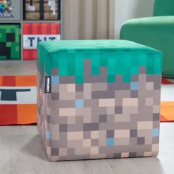 MINECRAFT - Sitzhocker, Pouf, Ottomane, Fußablage