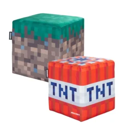 MINECRAFT - Sitzhocker, Pouf, Ottomane, Fußablage