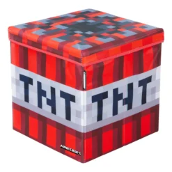 MINECRAFT Sitz- und Aufbewahrungsbox, TNT-Würfel