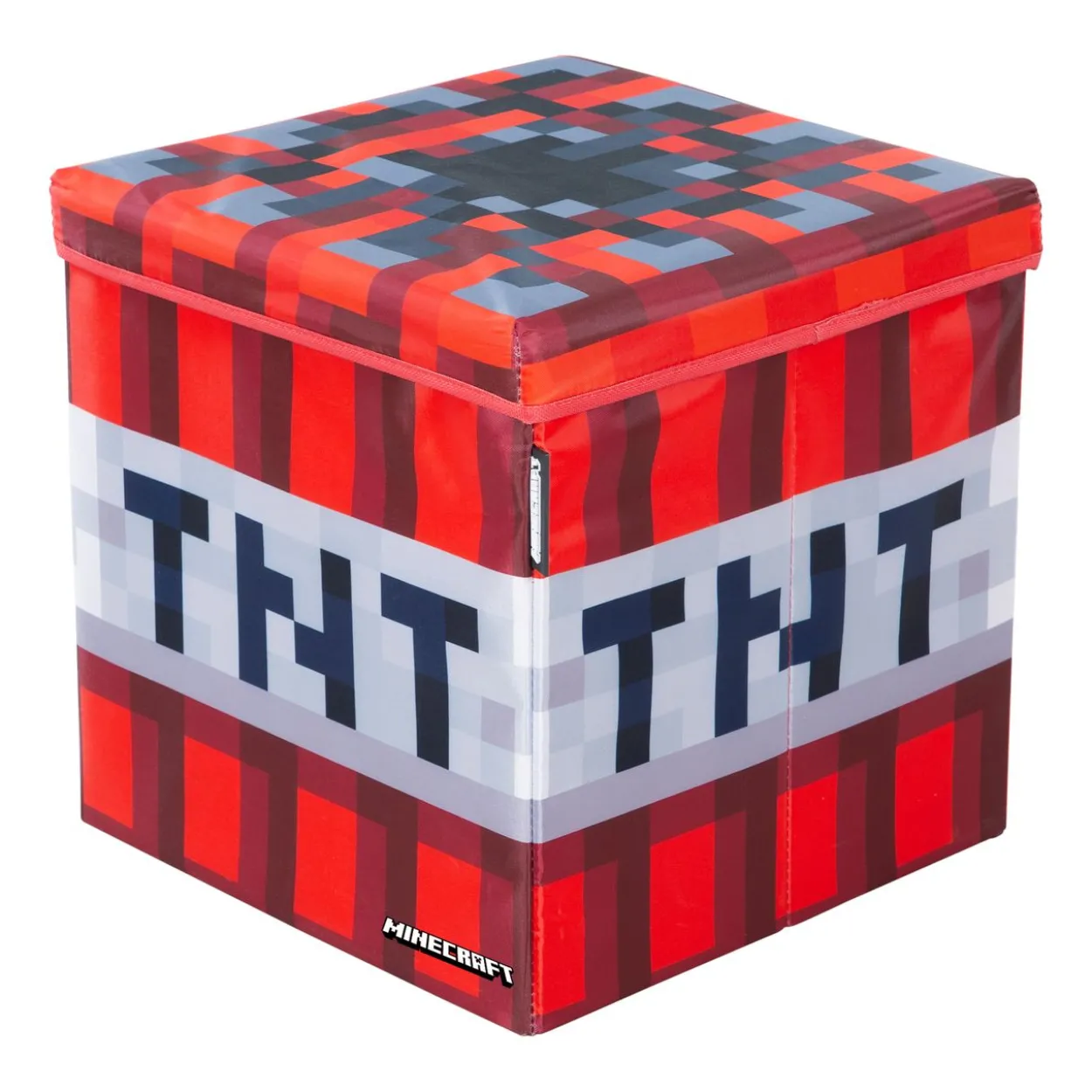 MINECRAFT Sitz- und Aufbewahrungsbox, TNT-Würfel