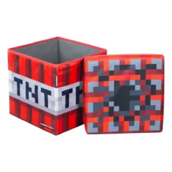 MINECRAFT Sitz- und Aufbewahrungsbox, TNT-Würfel