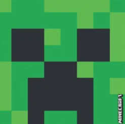 MINECRAFT - Teppich, Spielteppich, quadratisch, pflegeleicht