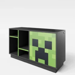 MINECRAFT - TV-Möbel, Lowboard, Konsolen-Regal