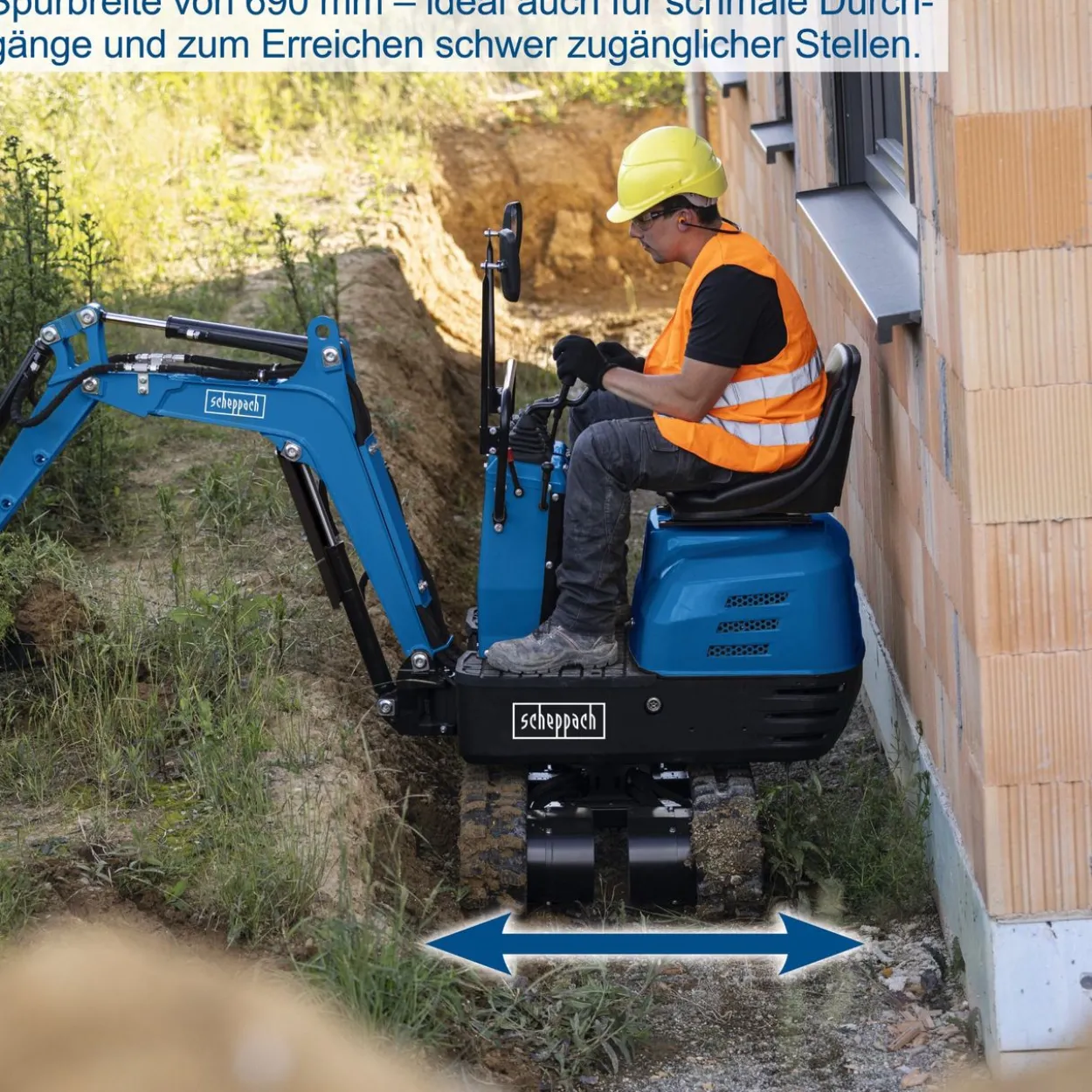 Mini-Bagger EXC815