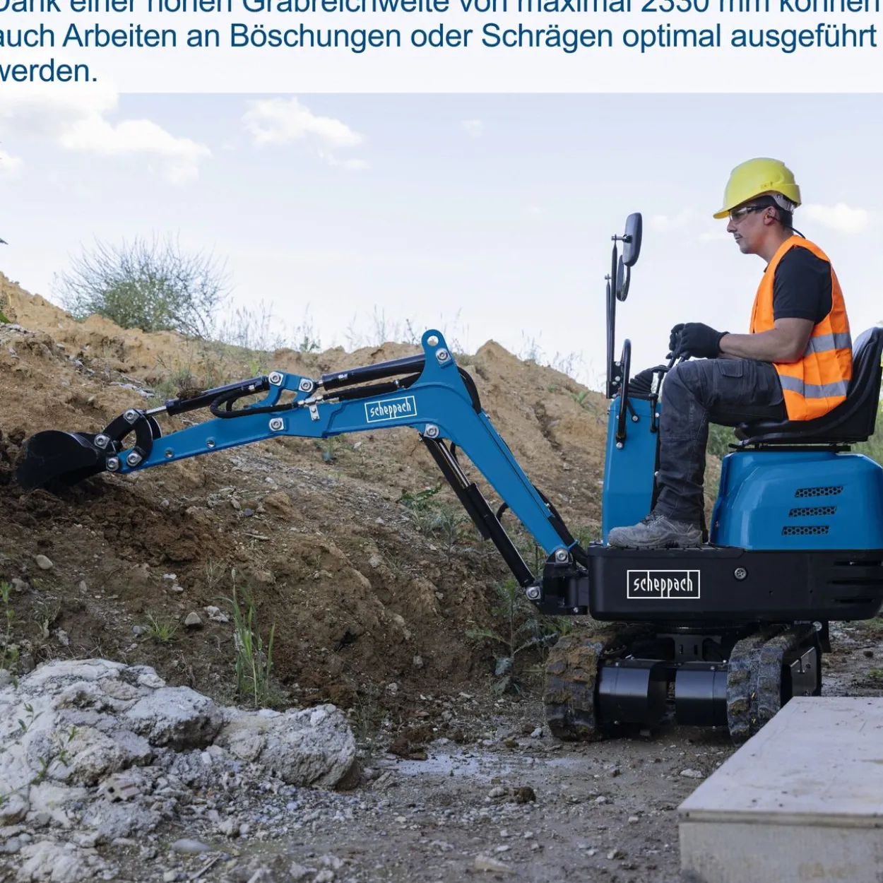 Mini-Bagger EXC815