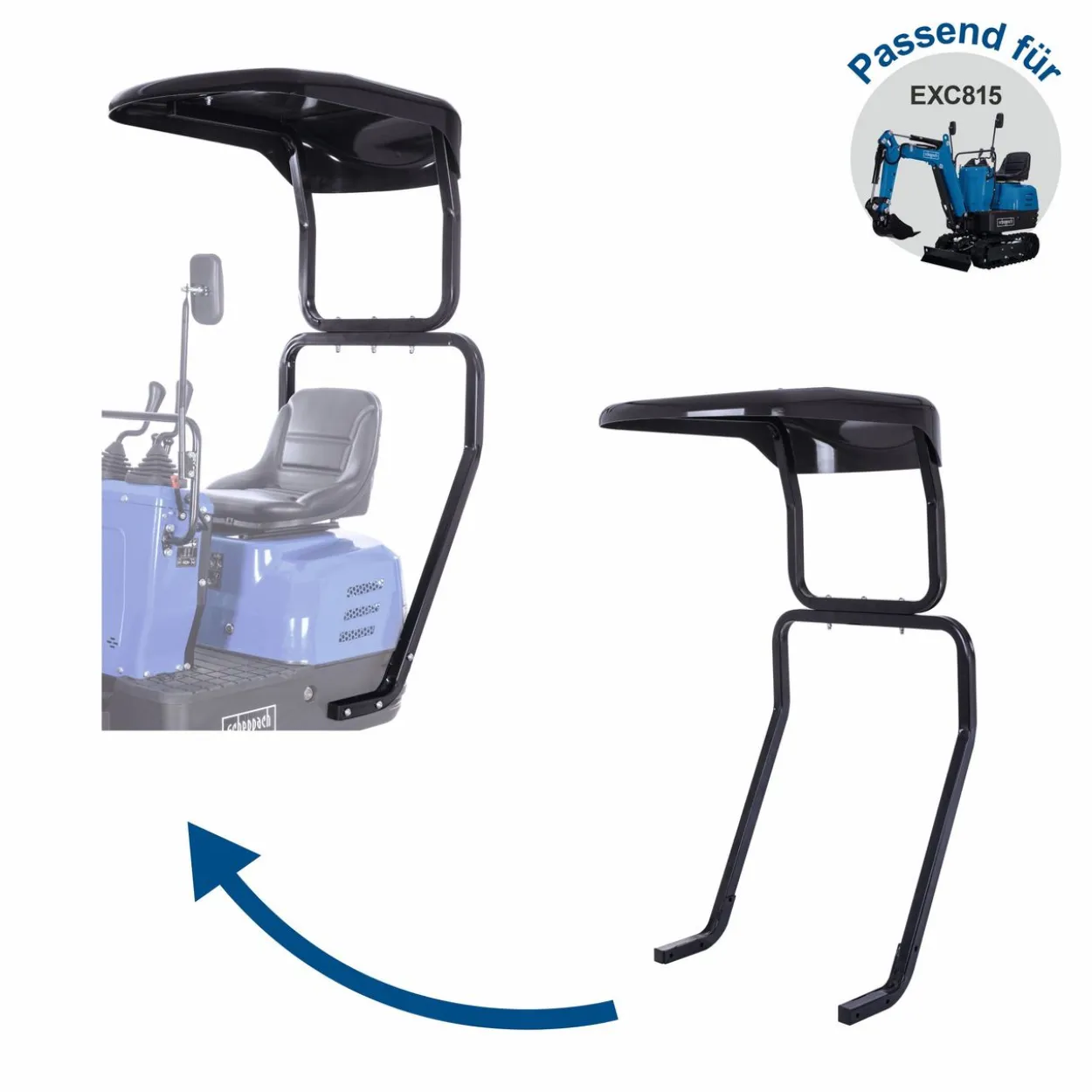 Minibagger EXC815 – XXL Set