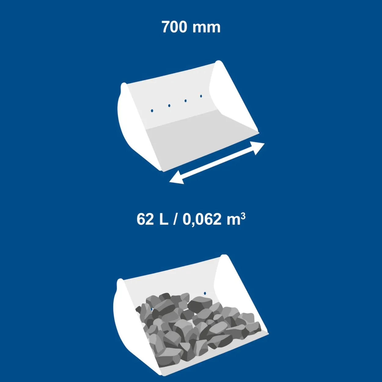 Minibagger EXC815 – XXL Set