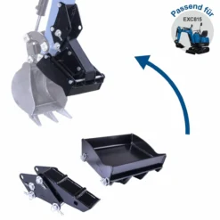Minibagger EXC815 – XXL Set