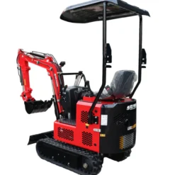 Minibagger HZC Power BKB992K, Benzin, 940 Kg, neues Design und seitliche Joystick-Steuerung
