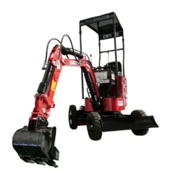 Minibagger HZC Power BVR600K, Benzin, 600 Kg, Rädern