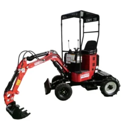 Minibagger HZC Power BVR600K, Benzin, 600 Kg, Rädern