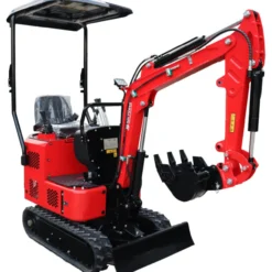 Minibagger HZC Power DKB992, Diesel, 940 Kg, neues Design und seitliche Joystick-Steuerung