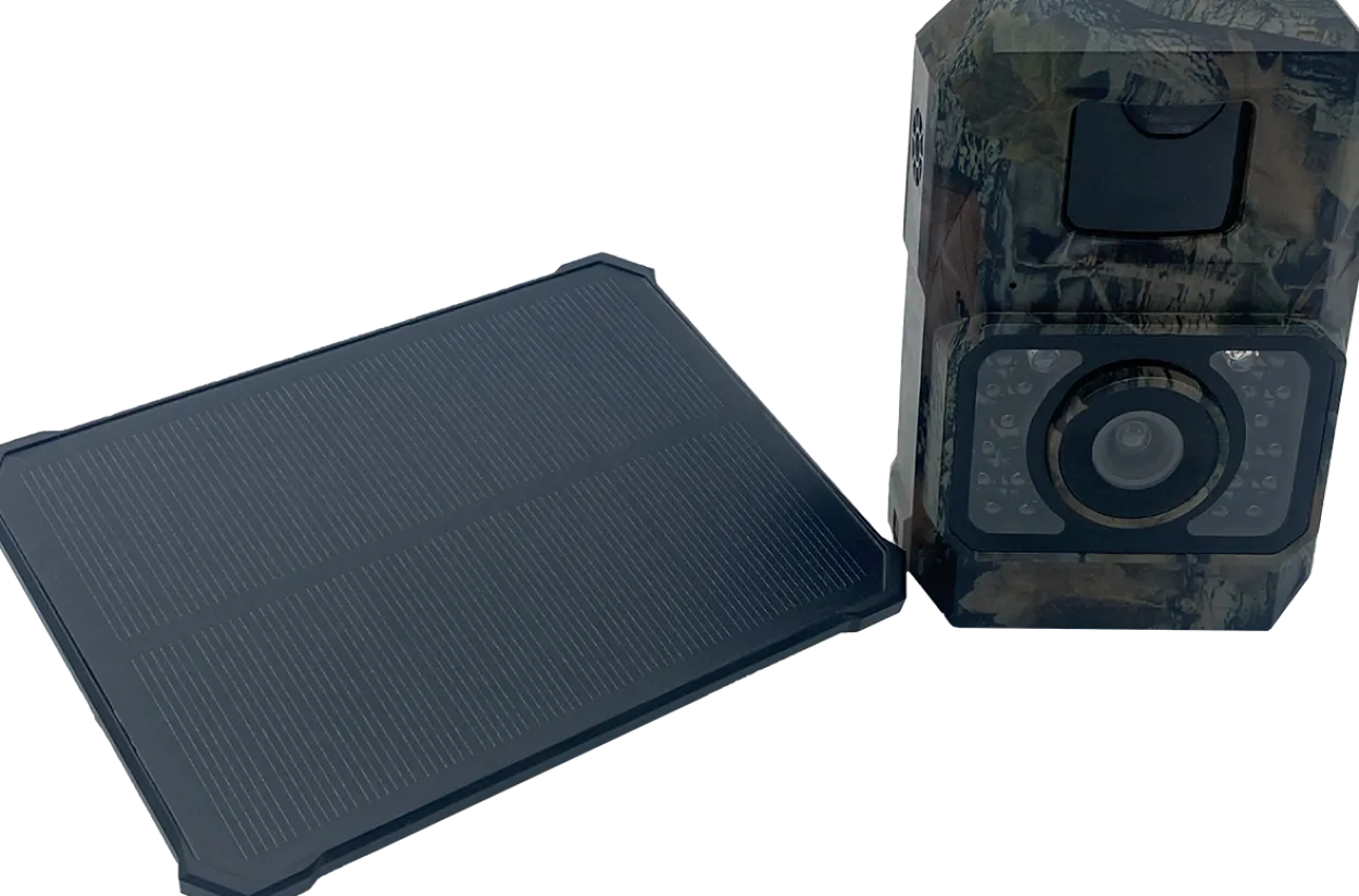 Mini 48 MP Wildkamera mit Solarpanel
