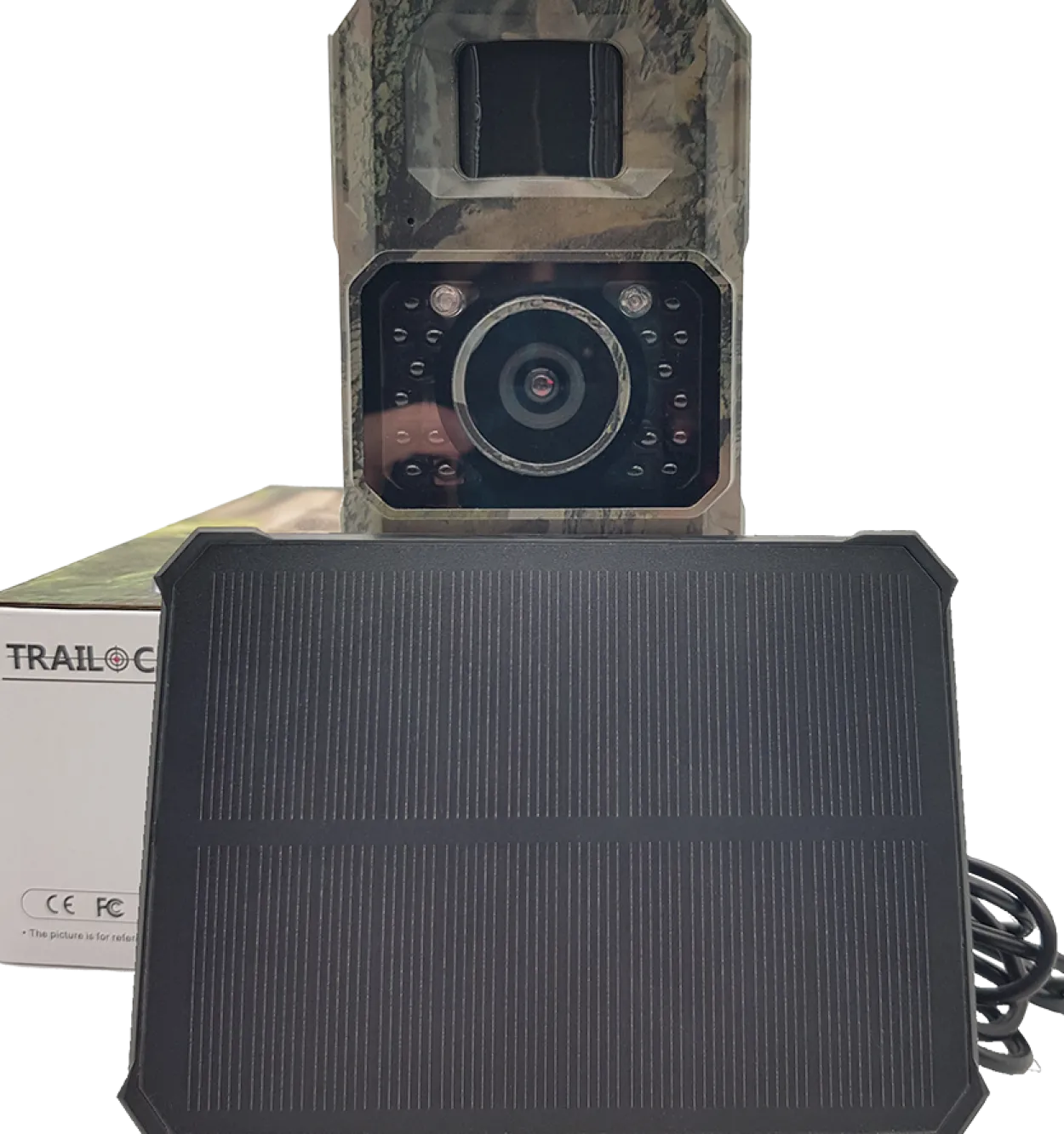 Mini 48 MP Wildkamera mit Solarpanel