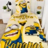 Minions Bettwäsche Größe 80x80 + 135x200 cm