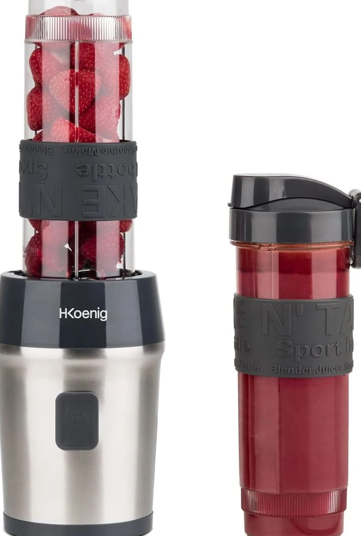 Mini Smoothie Maker 570mL SMOO9 Silber/Schwarz