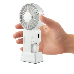 Mini Ventilator mit Haken und Standfuss mit Akku