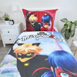 Miraculous Ladybug Bettwäsche aus Baumwolle 140x200 + 70x90 cm