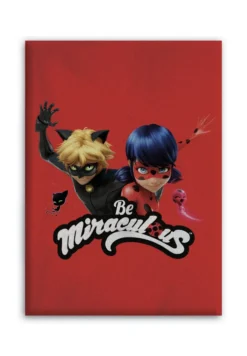 Miraculous Ladybug Decke – Flauschige Fleece Kuscheldecke für Mädchen