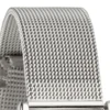 Miraval Danebarmbanduhr mit Datumsanzeige Edelstahlarmband 33 mm
