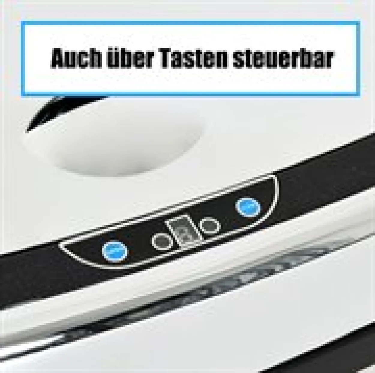 Mülleimer Automatik mit Sensor Edelstahl Silber (68L)