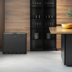 Mülleimer 3 Fächer 54L N°990 Anthrazitgrau