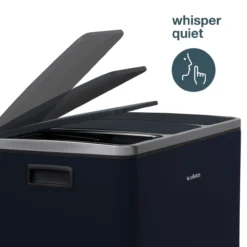 Mülleimer 3 Fächer 54L N°986 Dunkelblau