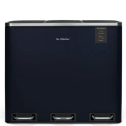 Mülleimer 3 Fächer 54L N°986 Dunkelblau