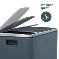 Mülleimer 3 Fächer 54L N°984 Dunkelgrau