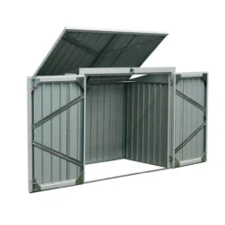 Mülltonnenbox BASURA für 2x 240L Mülltonnen – Anthrazit