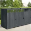 Mülltonnenbox CUBO - 3x 240 L