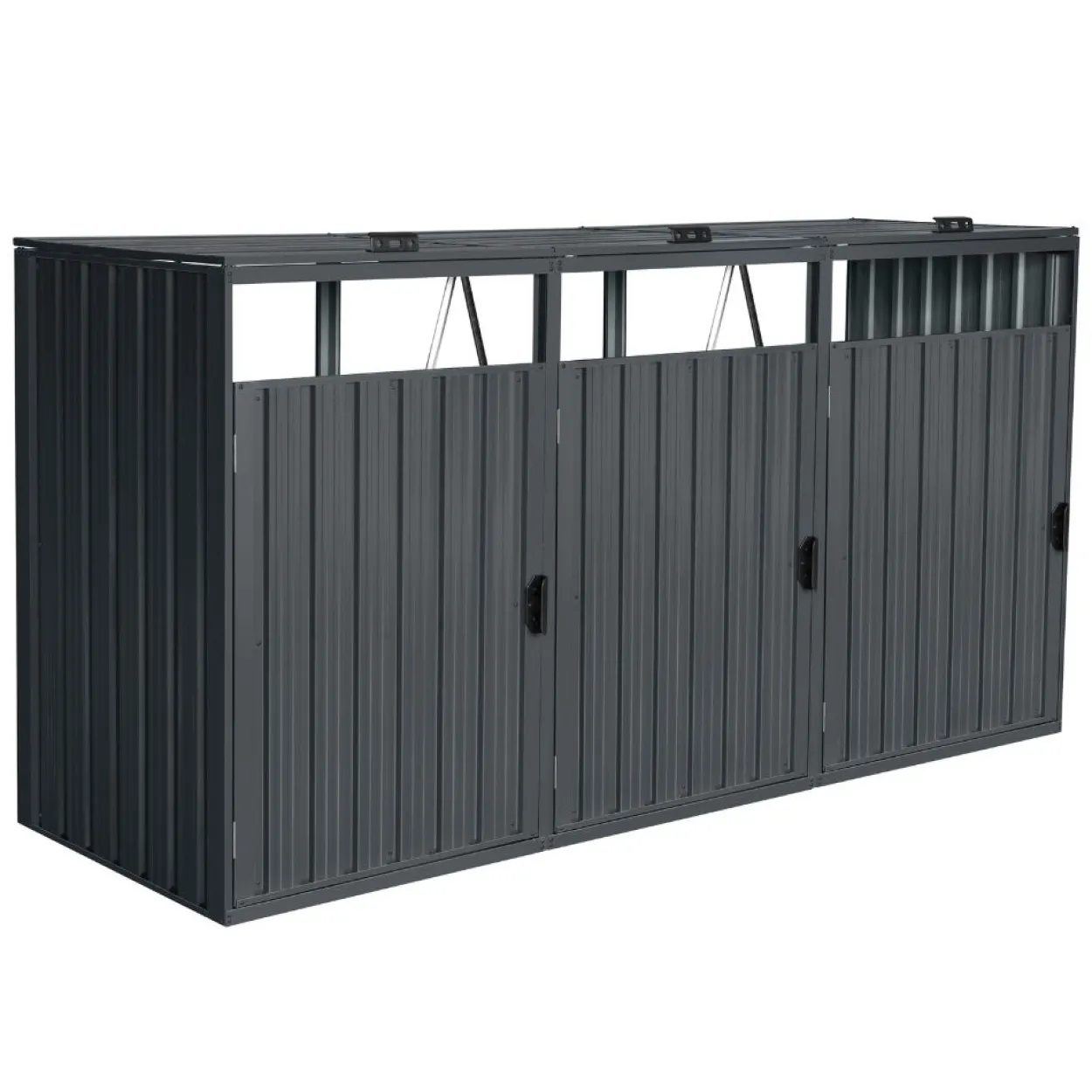 Mülltonnenbox CUBO - 3x 240 L